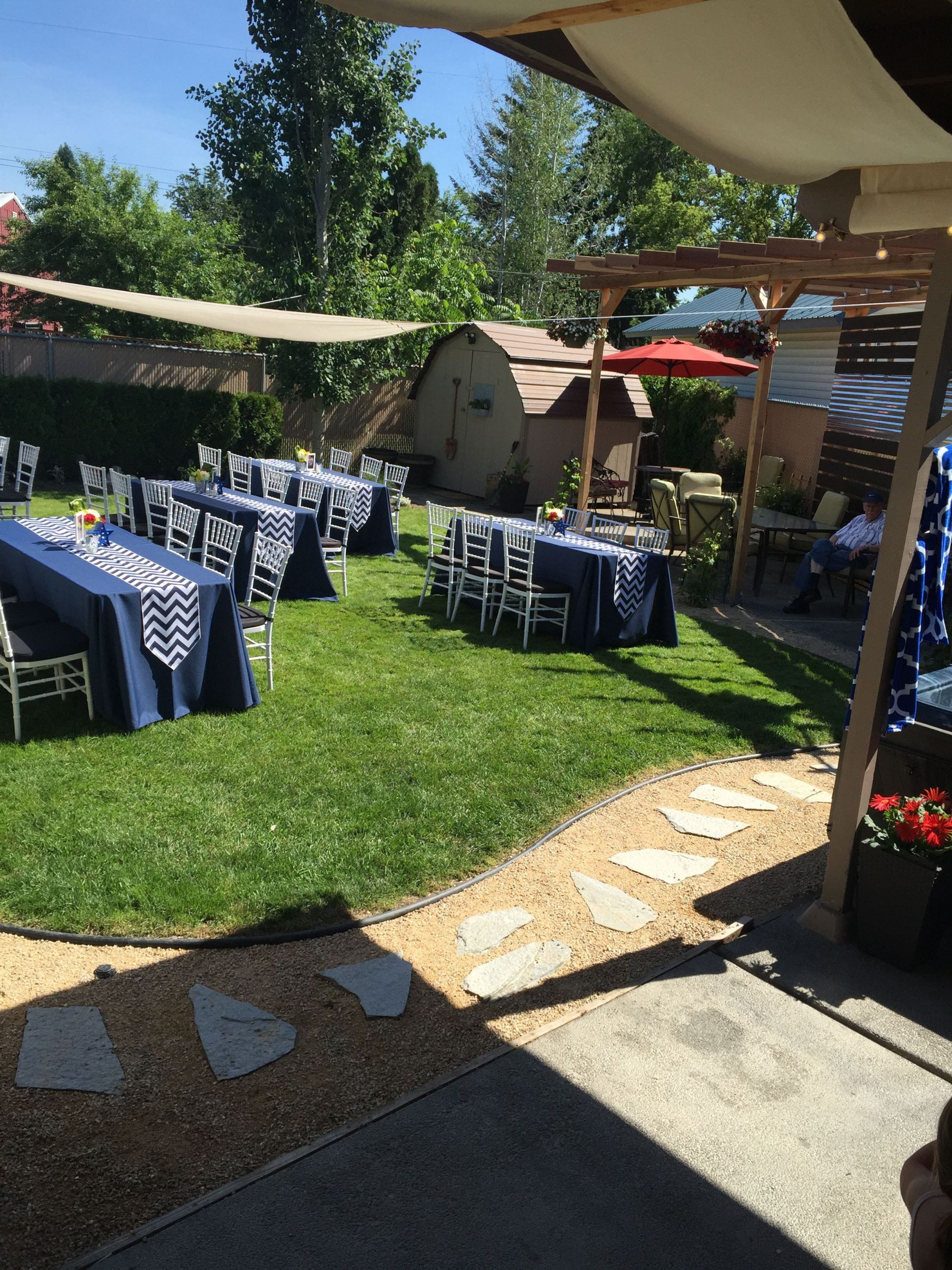 Outdoor Graduation Party Ideas For Guys
 Highschool Graduation Party Soiree by Sophie