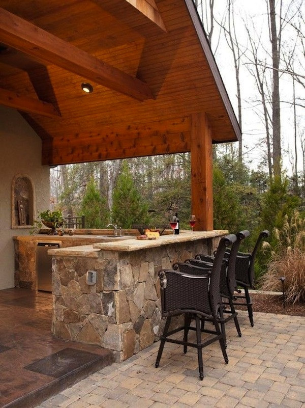 Outdoor Kitchen And Bars
 Awesome Outdoor Kitchens With Bars