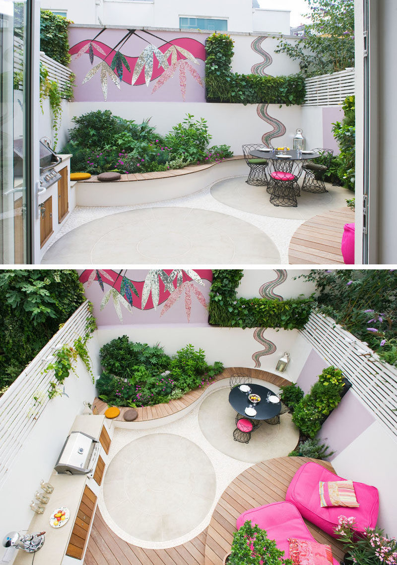 Outdoor Landscape Ideas
 Backyard Landscaping Ideas This small patio space is