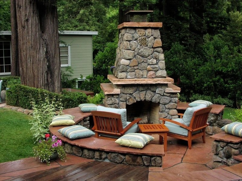 Outdoor Landscape Seating
 Built In Seating Novato CA Gallery