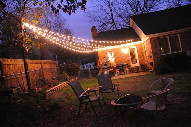 Outdoor Lighting Ideas For Backyard
 Pin on For the Home