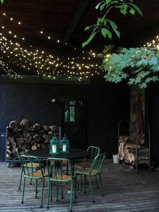 Outdoor Lighting Ideas For Backyard
 Romantic Terrace