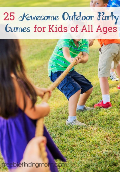 Outdoor Party Activities For Kids
 25 Awesome Outdoor Party Games for Kids