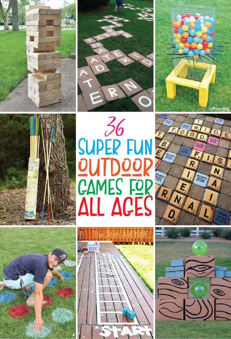 Outdoor Party Activities For Kids
 36 of the Most Fun Outdoor Games for All Ages Play Party