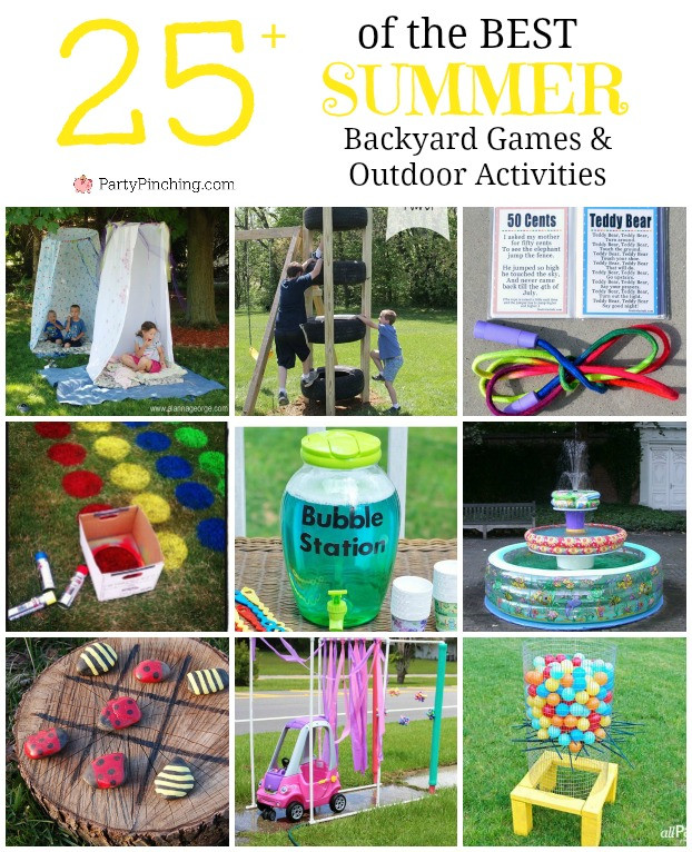Outdoor Party Activities For Kids
 Best summer backyard games and outdoor activities for kids