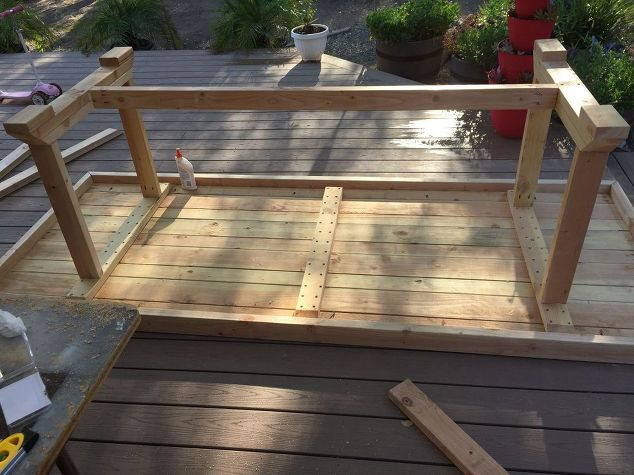 Outdoor Wood Table DIY
 DIY Outdoor Dining Table Seats 10 12