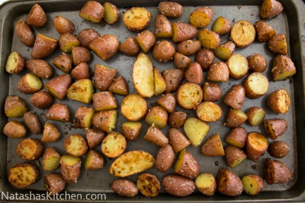 Oven Roasted Red Potatoes
 Easy Oven roasted baby red potatoes