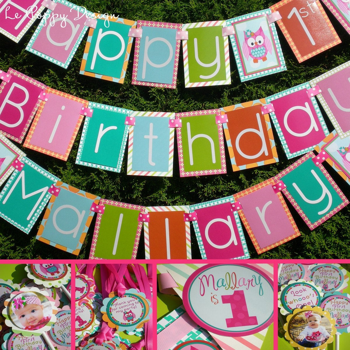 Owl Birthday Party Decorations
 Owl Birthday Party Decorations Package Look by