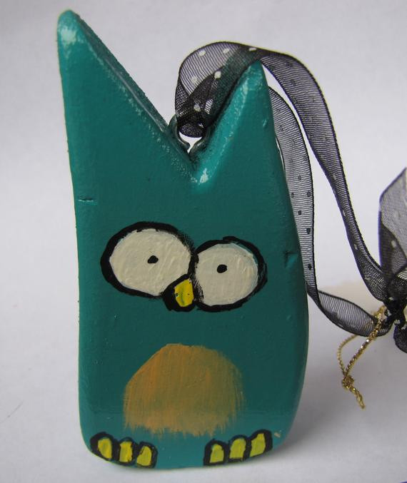 Owl Gifts For Kids
 Art Owl Ornament Good Luck Gift for Kids