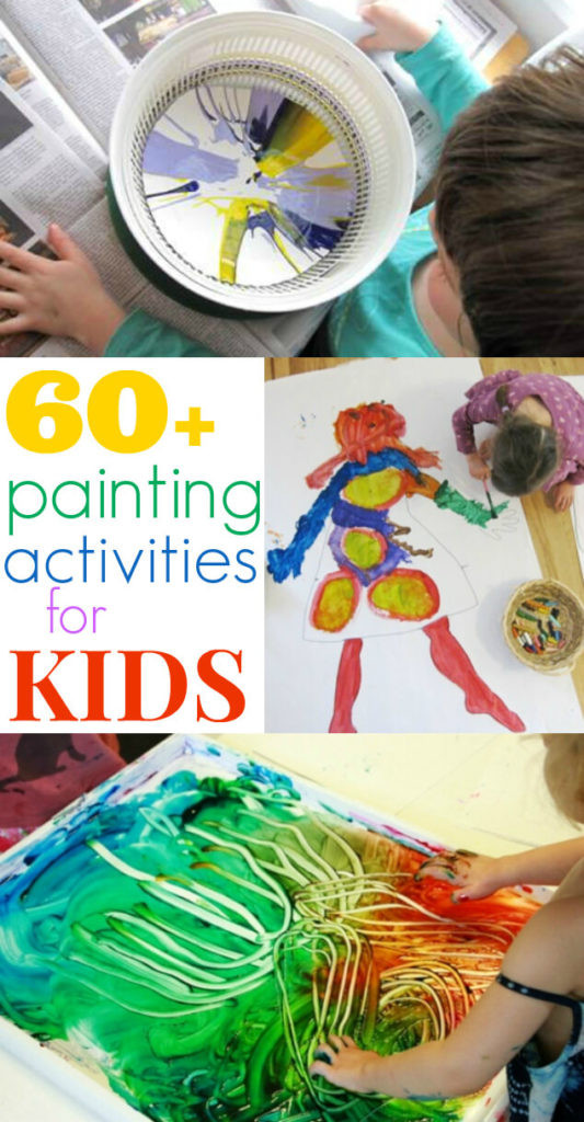 Paint Ideas For Preschoolers
 Painting Activities for Kids 60 Ideas The Artful Parent