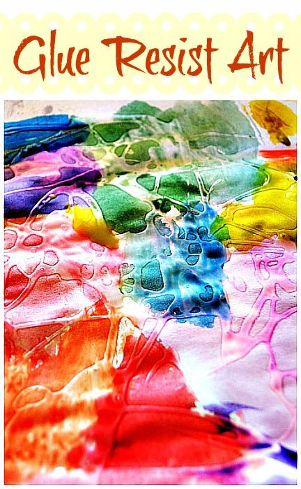 Paint Ideas For Preschoolers
 Fun art activity using glue Create beautiful open ended