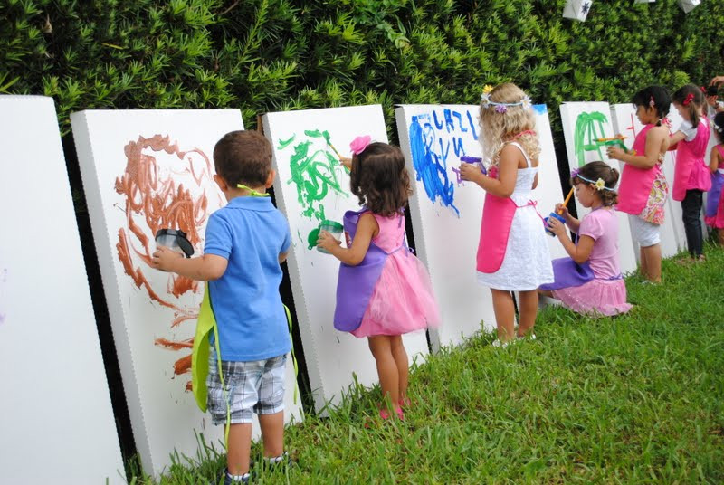 Paint Party For Kids
 jandjhome A Visit From Rapunzel
