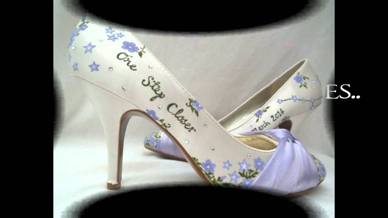 Painted Wedding Shoes
 Creating hand painted wedding shoes by Beautiful Moment