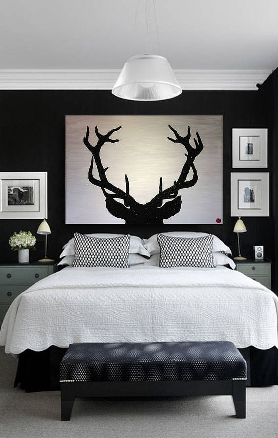 Paintings For Mens Bedroom
 33 Stylish Masculine Headboards For Your Man’s Cave