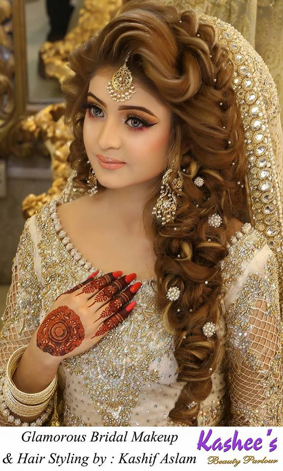Pakistani Wedding Hairstyles
 New Pakistani Bridal Hairstyles to Look Stunning