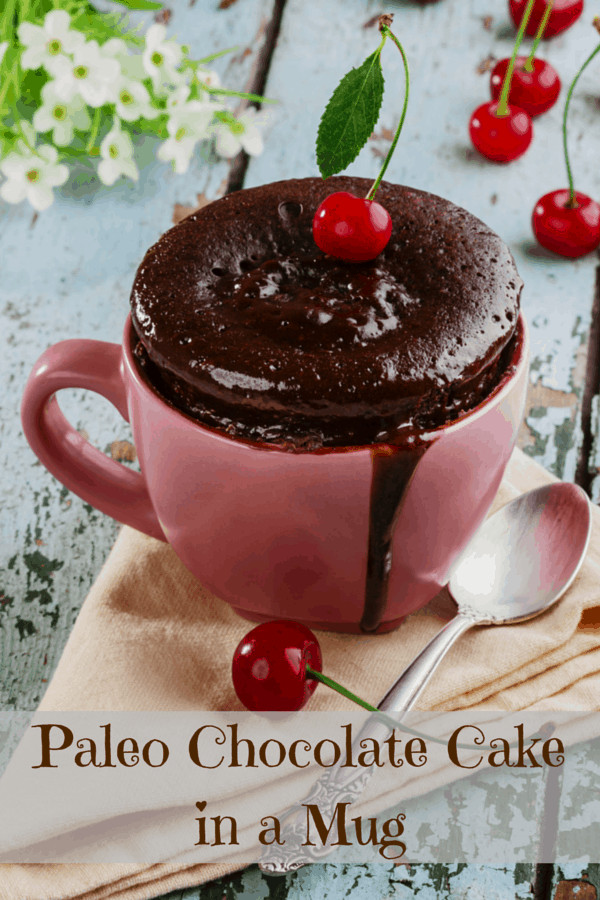 Paleo Choc Mug Cake
 Paleo Chocolate Cake in a Mug Recipe