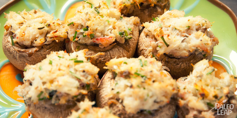 Paleo Crab Stuffed Mushrooms
 Paleo Thanksgiving Recipes