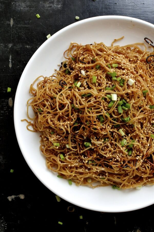 Pan Fried Noodles Chinese
 Pan fried Honey Hoisin Noodles The Woks of Life