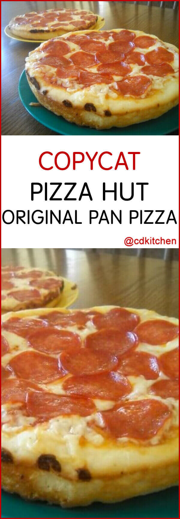Pan Pizza Dough Recipes
 Copycat Pizza Hut Original Pan Pizza Recipe