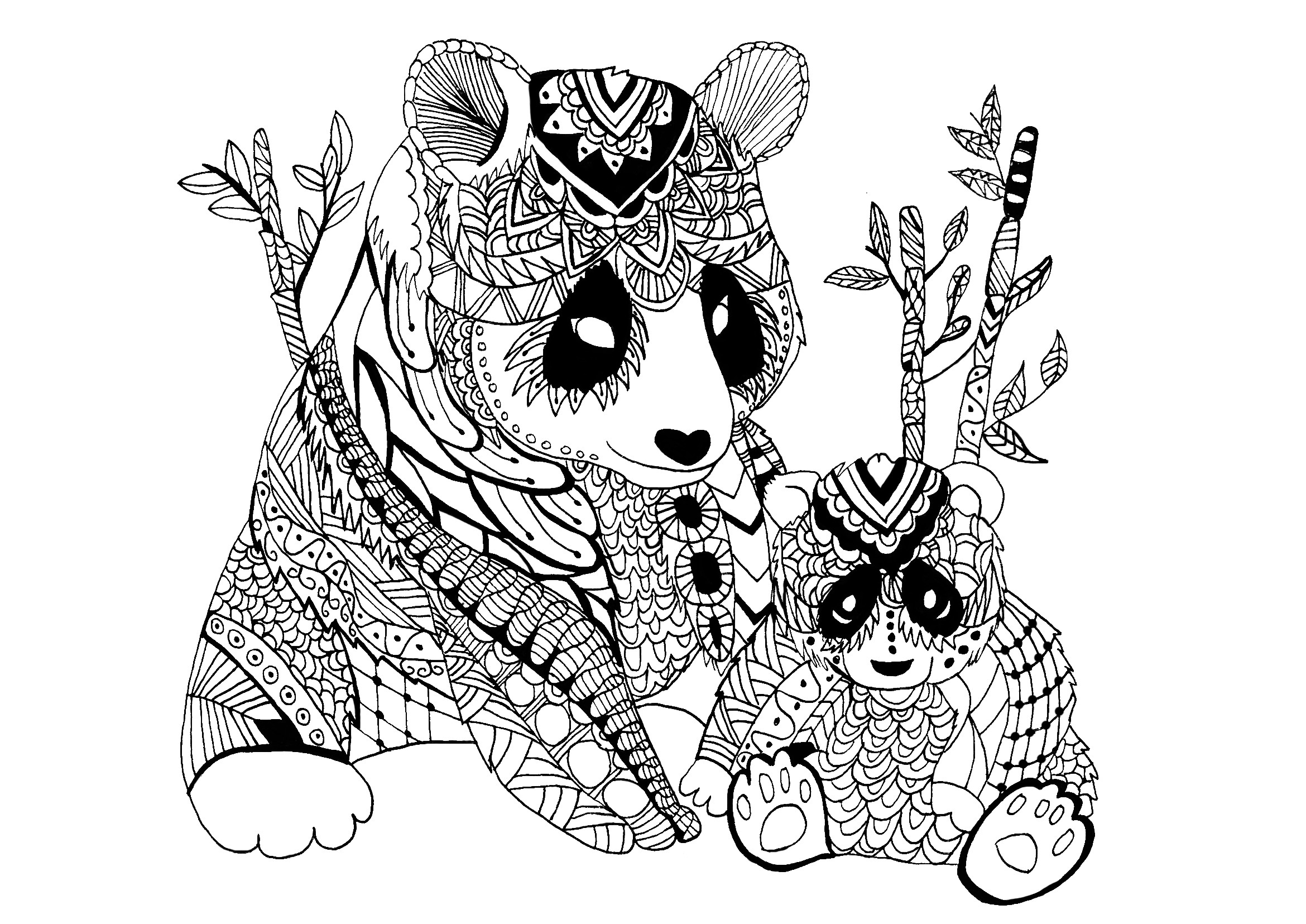 Panda Coloring Pages For Kids
 Panda Coloring Pages Best Coloring Pages For Kids