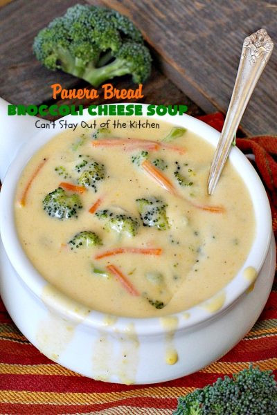 Panera Broccoli Cheddar Soup Ingredients
 Panera Bread Broccoli Cheese Soup – Can t Stay Out of the