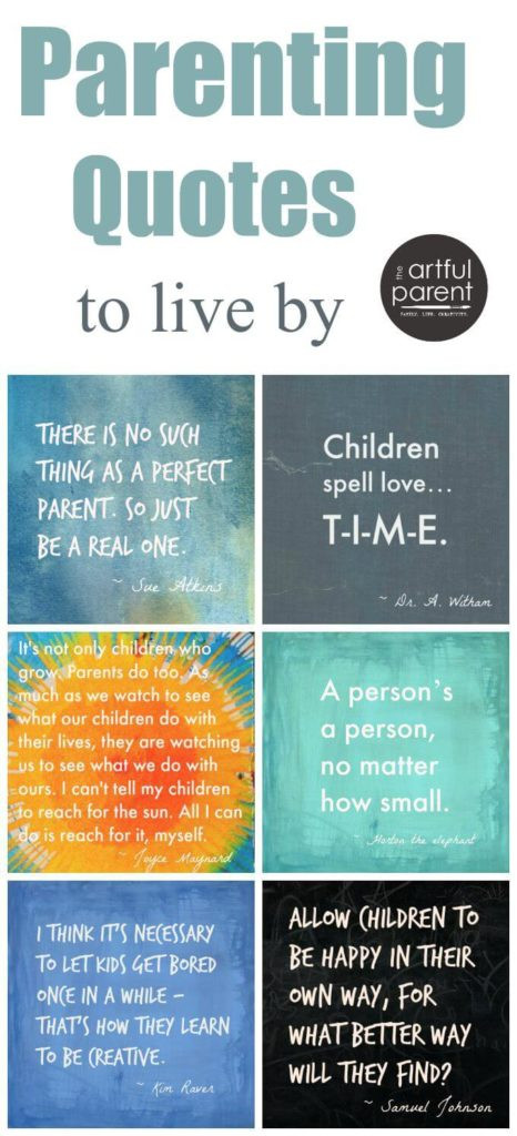Parent And Children Quotes
 The Best Parenting Quotes for Parents to Live By Inspiration