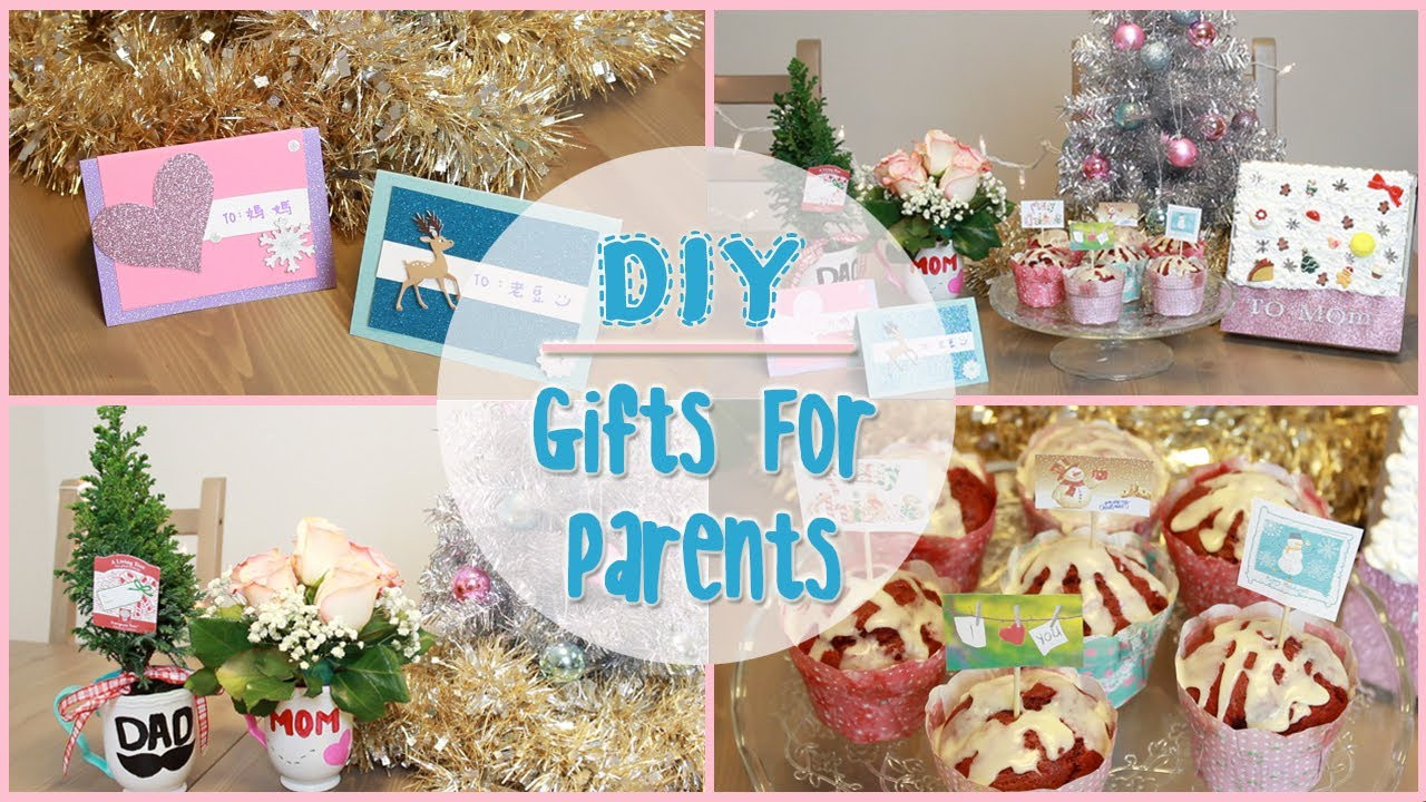 Parent Christmas Gift Ideas
 DIY Holiday Gift Ideas for Parents