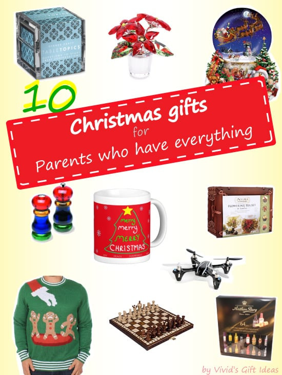 Parent Christmas Gift Ideas
 2014 Christmas Gift Ideas For Parents Who Have Everything