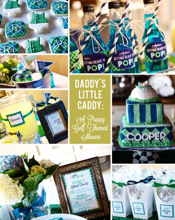 Party City Baby Shower Themes For A Boy
 Kara s Party Ideas Preppy Golf Themed Boy Baby Shower