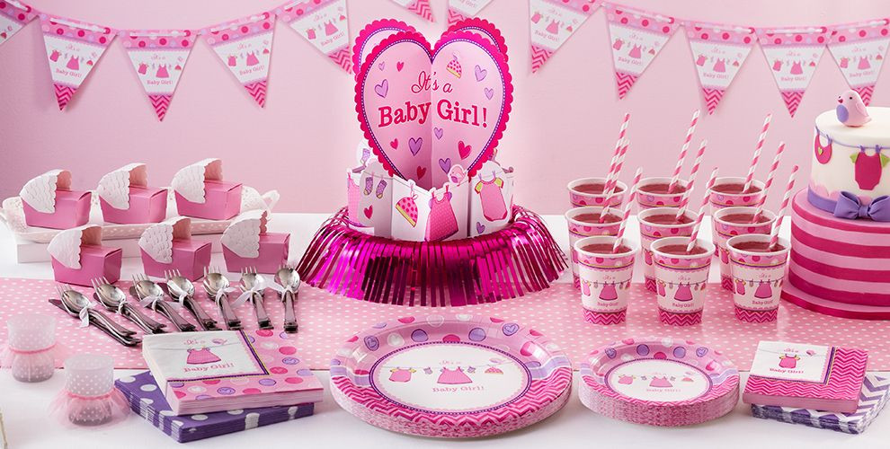 Party City Baby Shower
 It s a Girl Baby Shower Party Supplies Party City