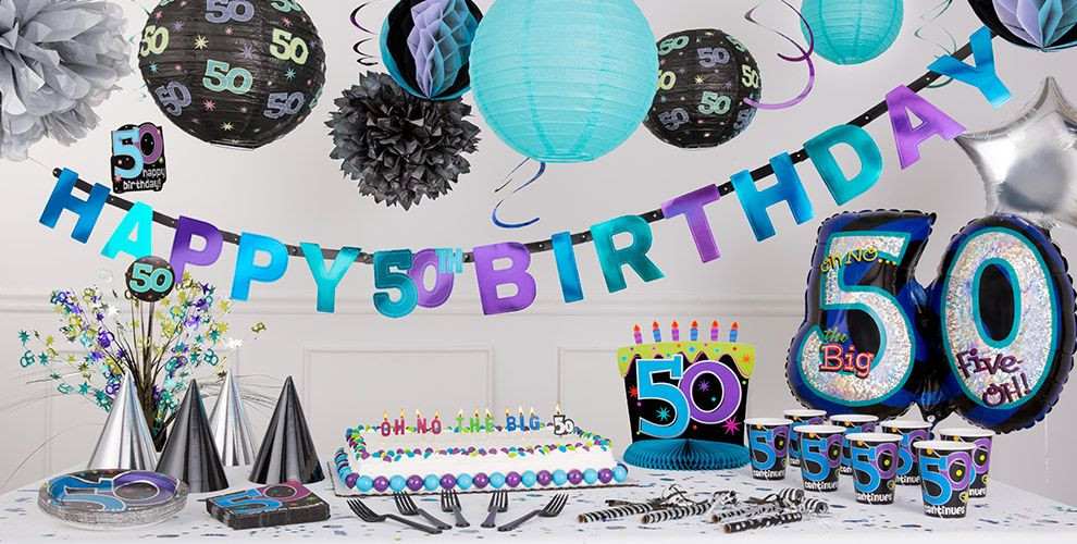 Party City Birthday Supplies
 The Party Continues 50th Birthday Party Supplies Party City