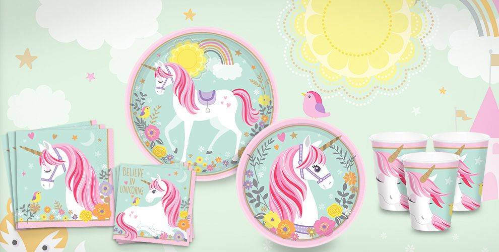 Party City Birthday Supplies
 Magical Unicorn Birthday Party Supplies Magical Unicorn