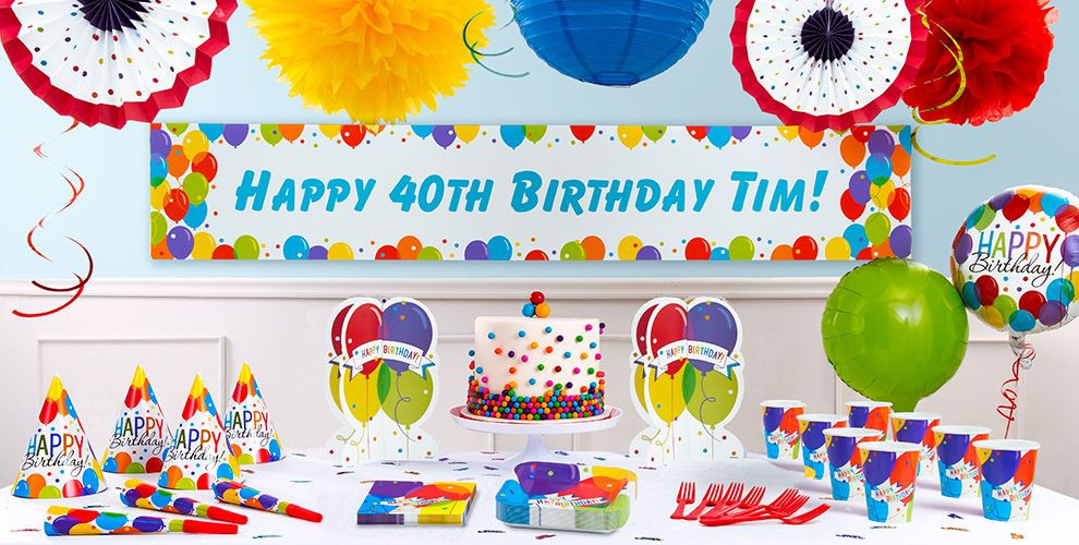 Party City Birthday Supplies
 Balloon Bash Birthday Party Supplies
