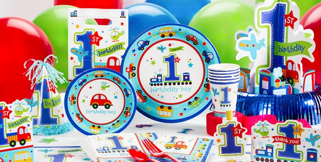 Party City Birthday Supplies
 All Aboard 1st Birthday Party Supplies 1st Birthday