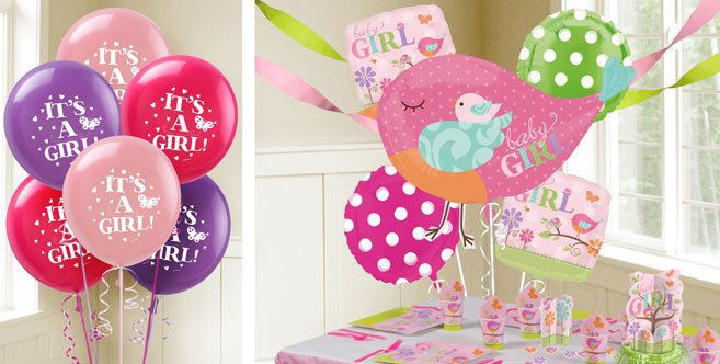Party City.Com Baby Shower
 Tweet Baby Girl Balloons Party City