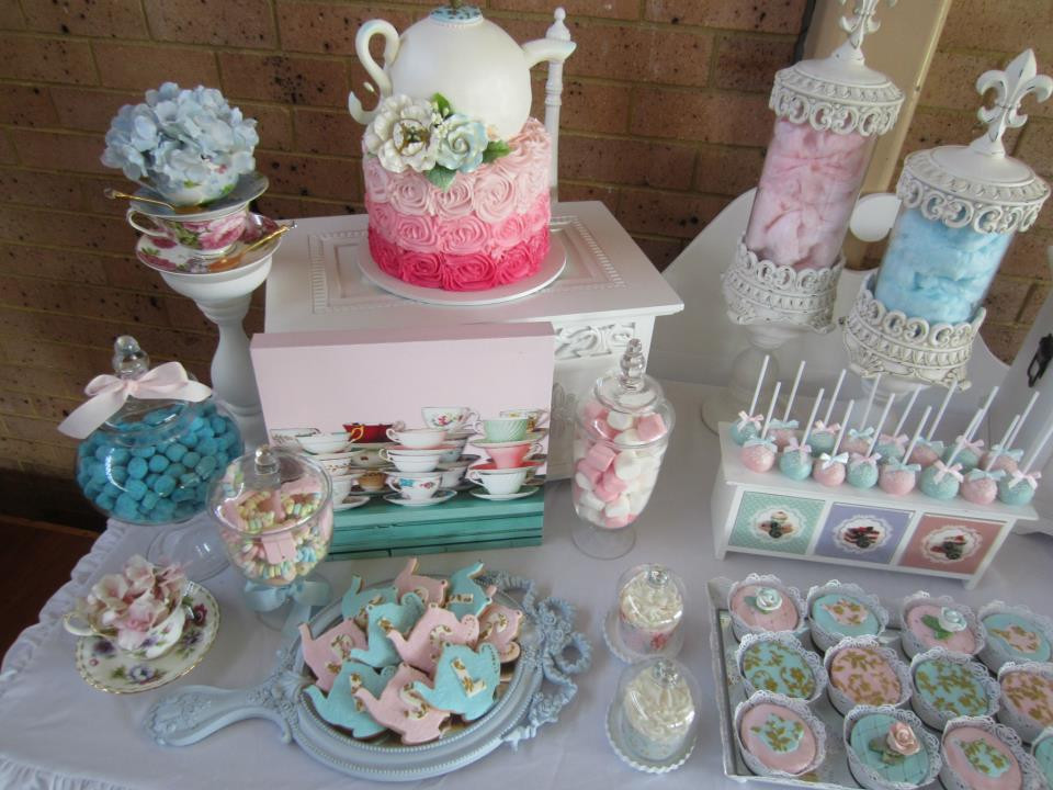 Party Decorations Baby Shower
 High Tea Party Baby Shower Ideas Themes Games