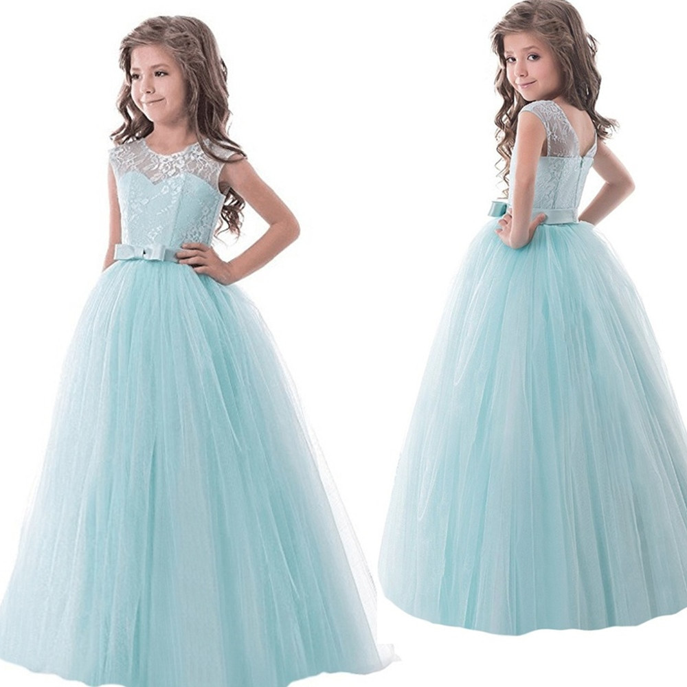 Party Dress For Kids
 Children Prom Designs Kids Clothes Lace Flower Girls
