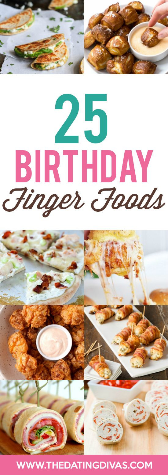 Party Finger Food Ideas For Adults
 In the Kitchen Birthday Edition