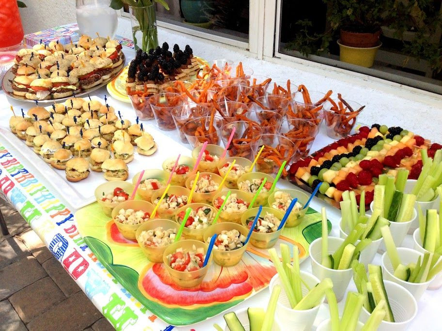 Party Food Ideas Buffet Finger Foods
 Pin on kids birthday party