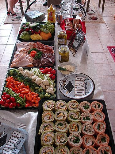 Party Food Ideas For Graduation
 Food at Graduation 2009