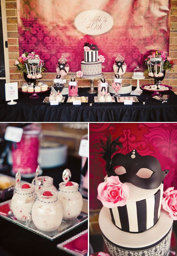 Party Ideas For 40Th Birthday Female
 18 Chic 40th Birthday Party Ideas For Women Shelterness