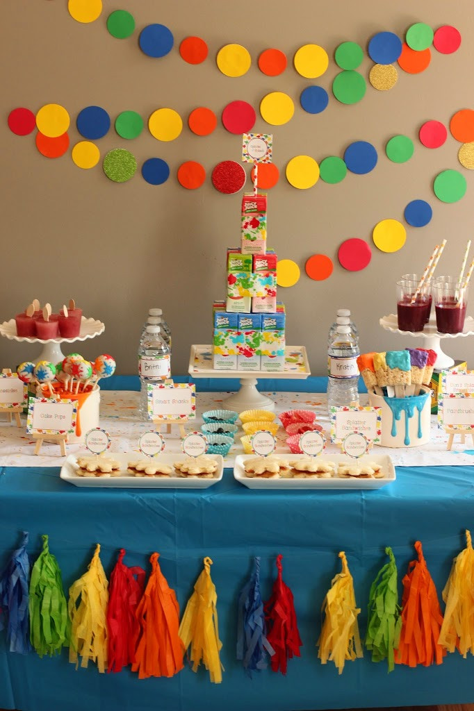 Party Theme Kids
 Incredible Art and Paint Party Ideas Kids Will Go Crazy For