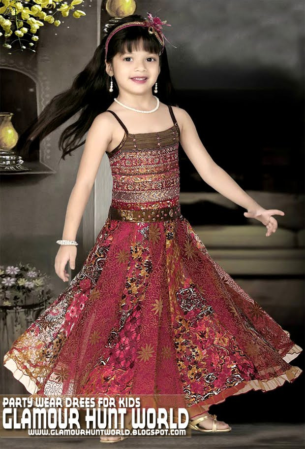 Party Wear Dress For Kids
 Female Kids Dresses Collection 2010 11
