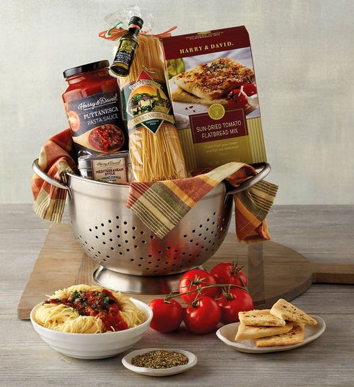 Pasta Basket Gift Ideas
 Cucina D Italia Colander Gift