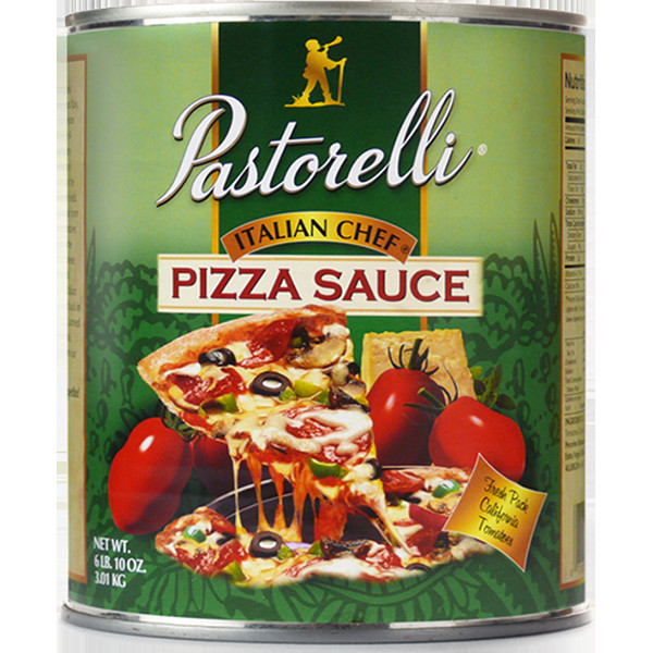 Pastorelli Pizza Sauce
 Italian Chef Pizza Sauce 6x 10 Cans Pastorelli Food
