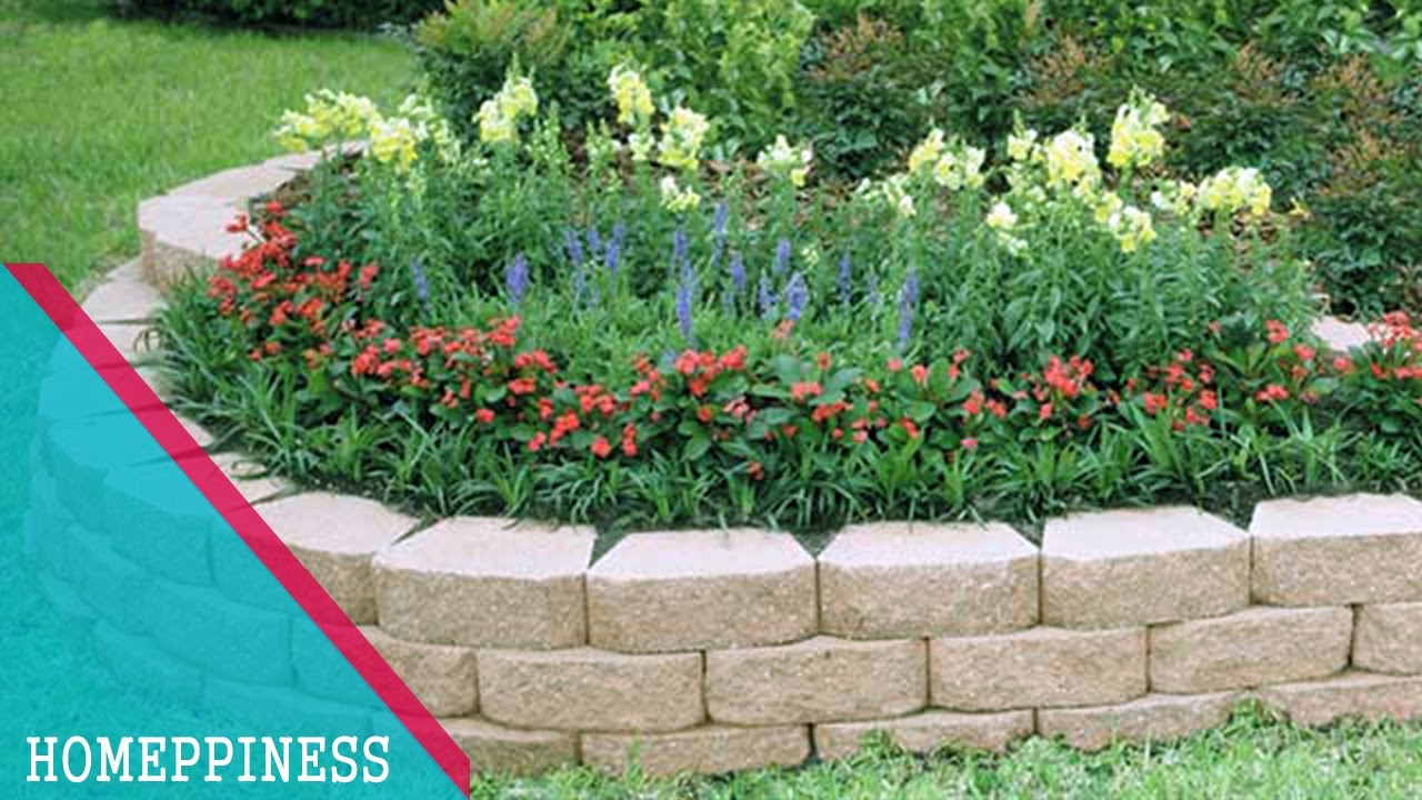 Patio Border Landscaping
 MUST LOOK 25 Low Bud Stone Garden Edging Ideas that