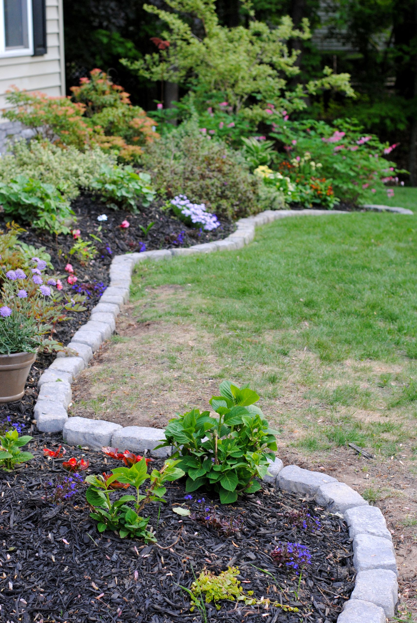Patio Border Landscaping
 The Perfect Border for your Beds Jenna Burger