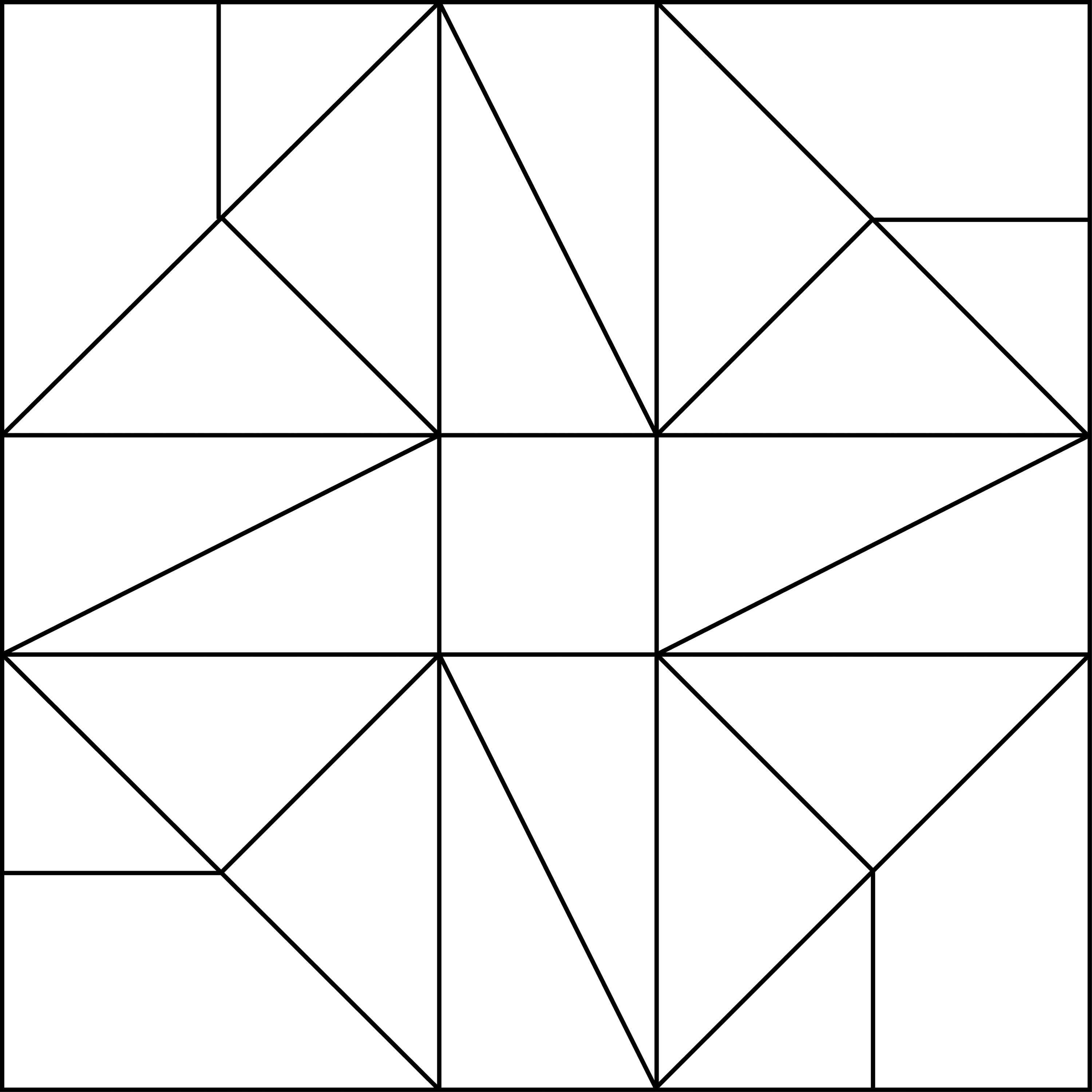 Pattern Coloring Pages For Kids
 Geometric Block Pattern 86