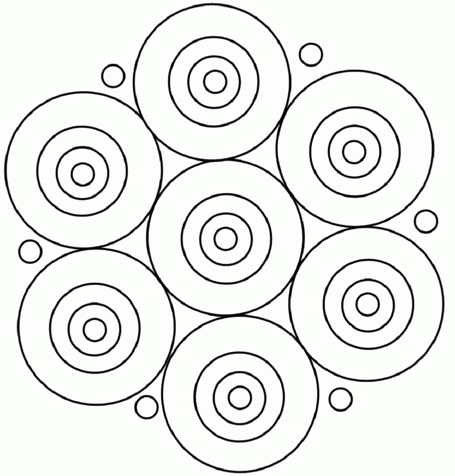 Pattern Coloring Pages For Kids
 Mandala Coloring Pages Kids Coloring Home