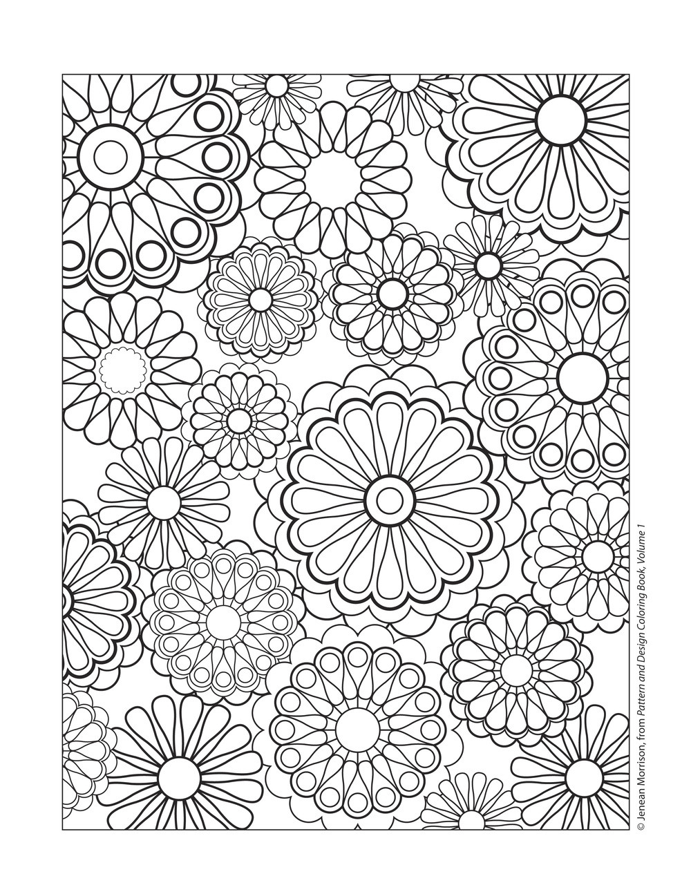 Pattern Coloring Pages For Kids
 Kaleidoscope Coloring Pages Printable Coloring For Kids 2019